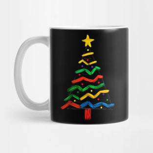 Crayon Christmas Tree #3 Mug